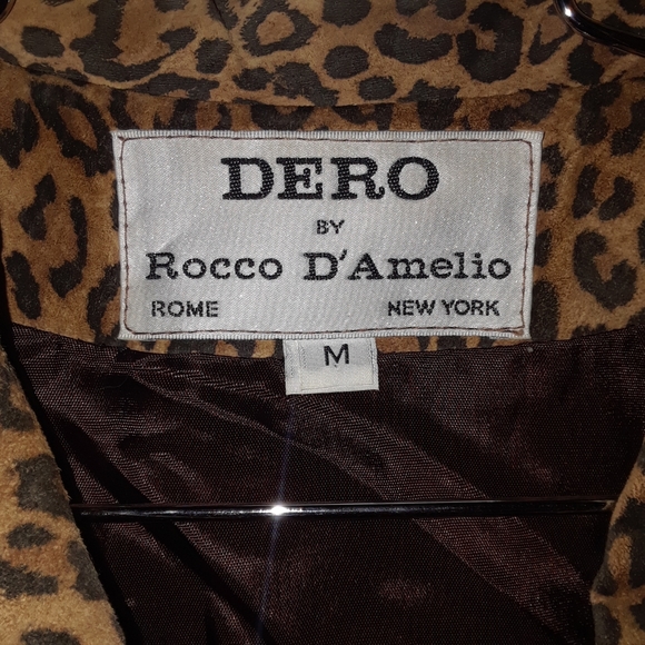 Dero by Rocco D'Amelio Vintage Leather Jacket - Picture 2 of 2